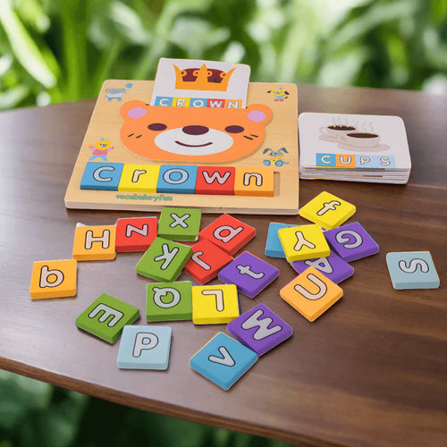 2 in 1 Letter Matching Puzzle